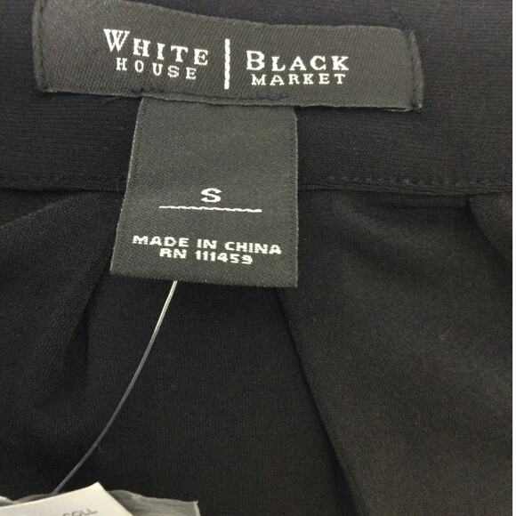 WHITE HOUSE BLACK MARKET SZ S elastic waist casual beach mini dress NWT B131 - Picture 6 of 8